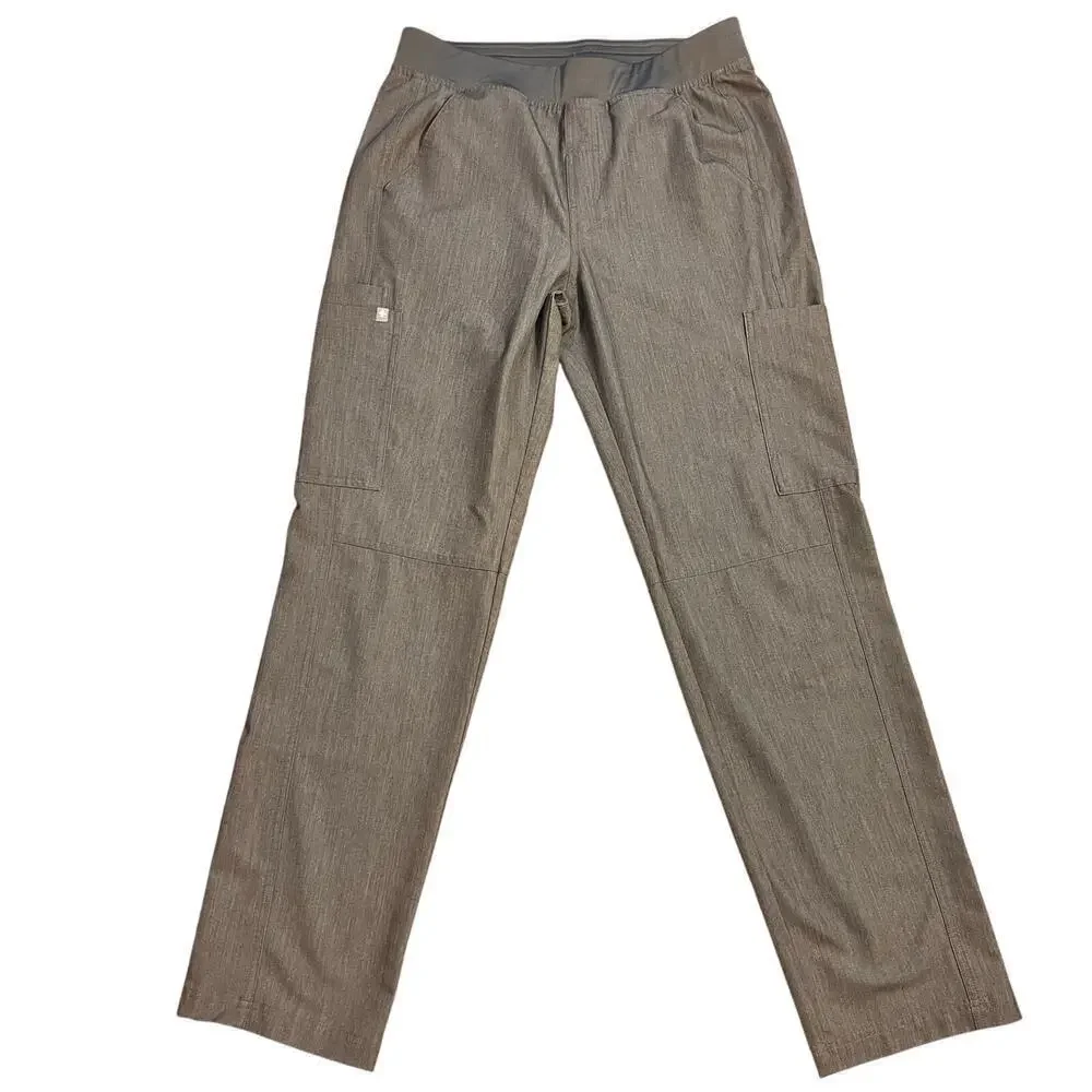 Figs Men’s Scrub Pants Size Med Graphite Cairo Pisco Axim Cargo Medical Uniform